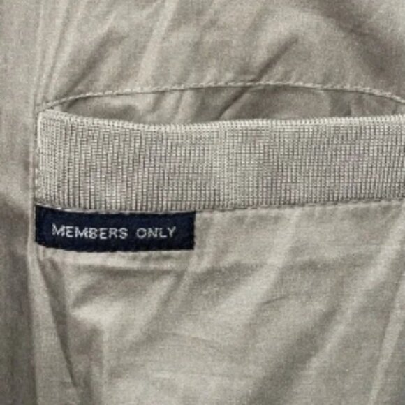 VINTAGE 1980’s Members Only Jacket Grey Size 1X - Picture 6 of 10